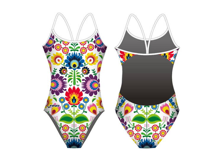 FINIS Strój pływacki OPENBACK folk