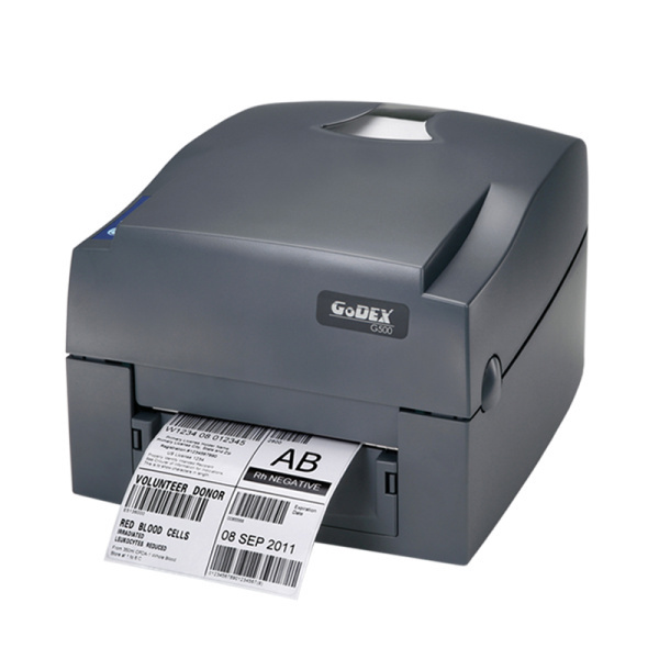 Drukarka etykiet Godex G500 termiczna i termotransferowa 203DPI do 108 mm PC, MAC: Ethernet, RS232, USB, LPT