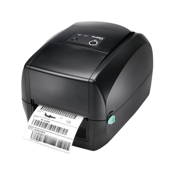 Drukarka etykiet Godex RT730 termiczna i termotransferowa 300DPI do 105 mm PC, MAC: Ethernet, RS232, USB