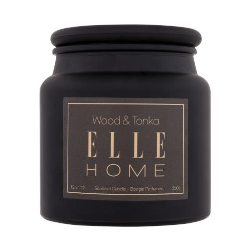Elle Home Wood & Tonka Świeczka zapachowa 350 g