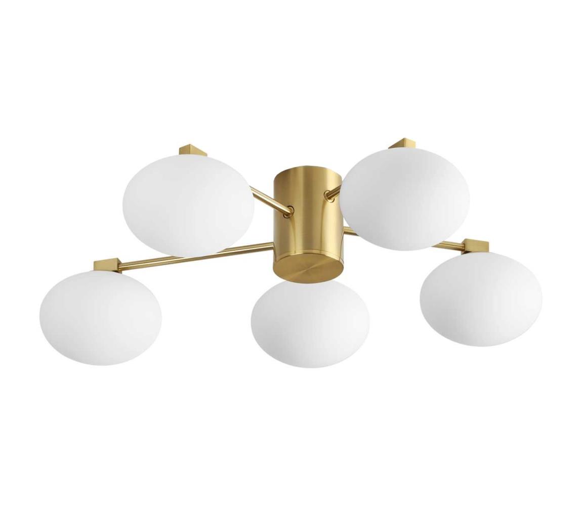 Ideal Lux - LED Żyrandol natynkowy HERMES 5xG9/3W/230V złoty