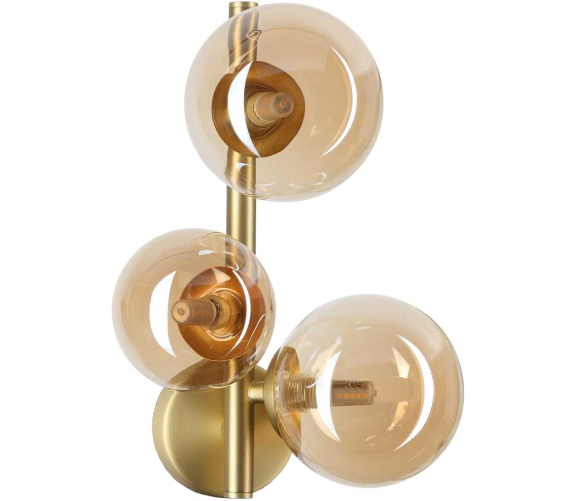 Ideal Lux - LED Kinkiet PERLAGE 1xG9/3W/230V złoty