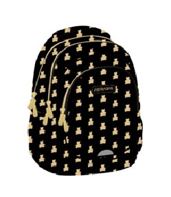 Astrabag, Plecak trzykomorowy - Golden Teddy (AB330)