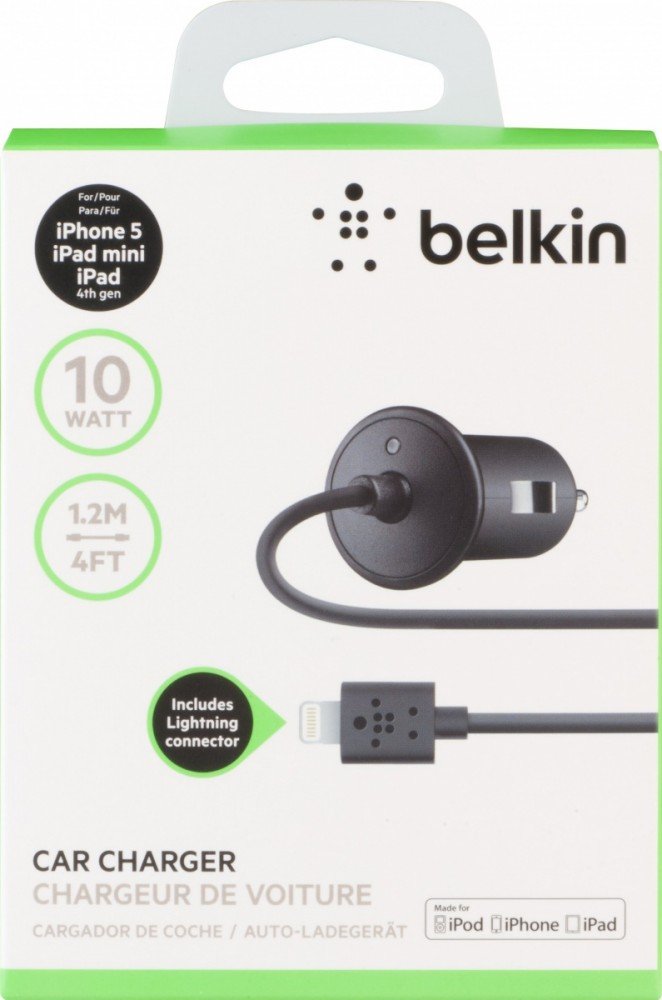 Ładowarka samochodowa BELKIN Lightning do iPhone 5