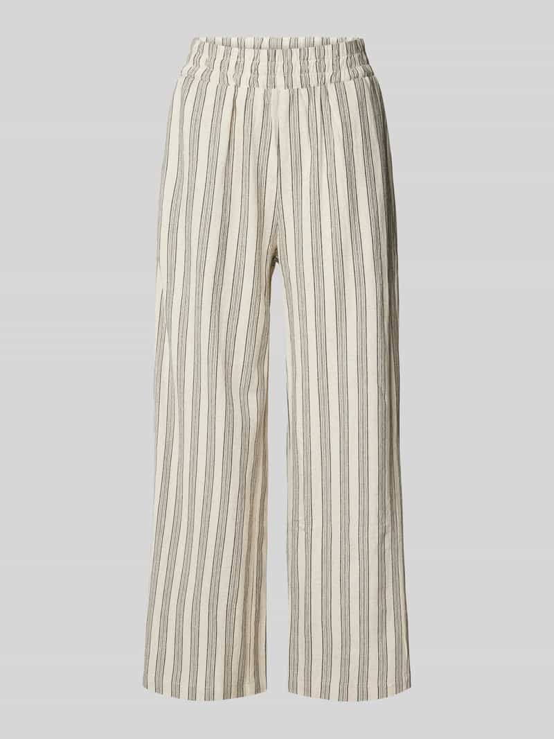 Spodnie materiałowe o skróconym kroju regular fit model ‘Cotta’