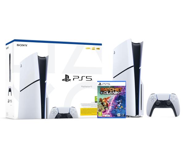 Sony PlayStation 5 Slim D Chassis PS5 1TB z napędem + Ratchet & Clank: Rift Apart