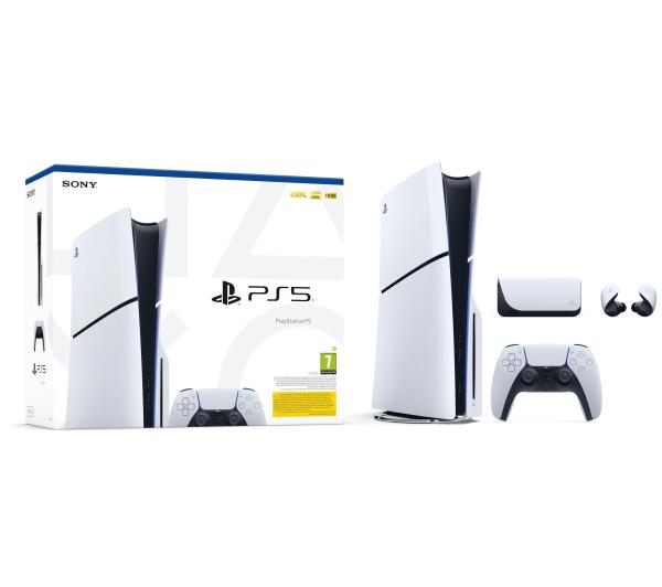 Sony PlayStation 5 Slim D Chassis (PS5) 1TB z napędem + Słuchawki PULSE Explore