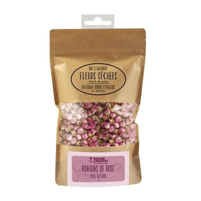 Suszone kwiaty Pąki róż - Deco Bougie Savon Rose
