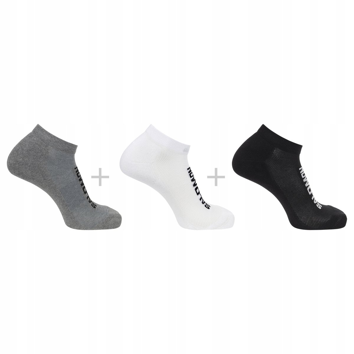 SALOMON SKARPETKI STOPKI EVERYDAY LOW 3-PACK WYGODA NA CO DZIEŃ M 39-41