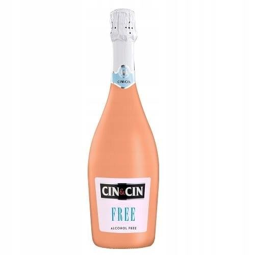 CIN&CIN FREE RÓŻOWE WINO MUSUJĄCE 750 ML