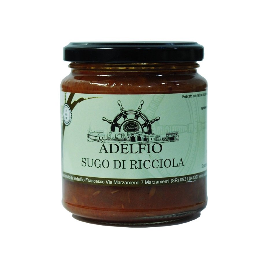 Sos pomidorowy z Amberjack, 300 g (Sugo di Ricciola) / Adelfio