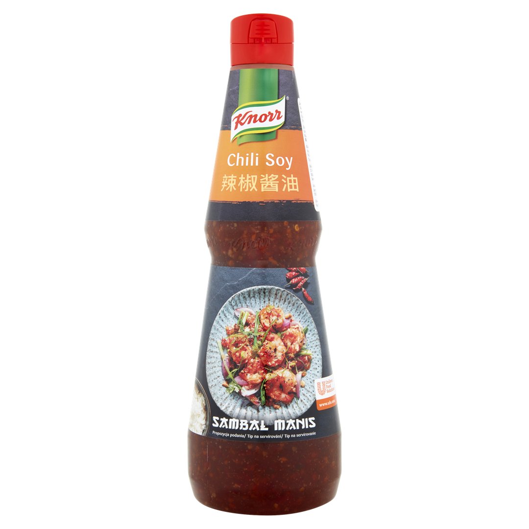 Sos pikantny z chili i soją (Sambal Manis) w płynie Knorr 1l