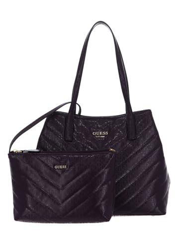 GUESS Vikky Tote, Torba damska, Rozmiar uniwersalny, Amethyst, Taglia unica