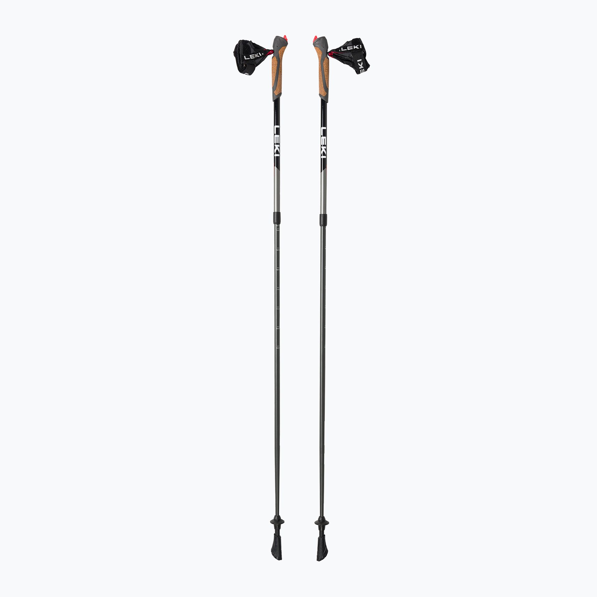 Kije nordic walking LEKI Spin czarno-srebrne 65326161