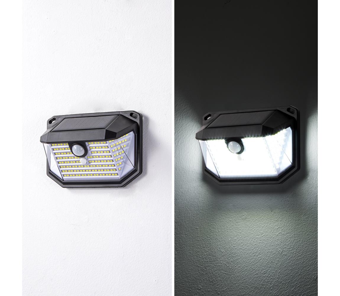 Brilagi - LED Kinkiet solarny z czujnikiem WALLIE LED/0,85W/3,7V IP65