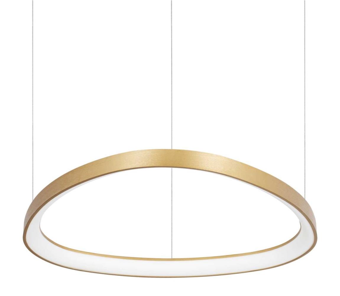 Ideal Lux - LED Żyrandol ściemnialny na lince GEMINI LED/48W/230V śr. 61 cm złoty