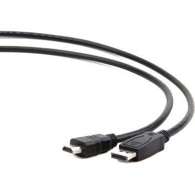 Gembird Kabel DisplayPort HDMI 5m Czarny CC-DP-HDMI-5M CC-DP-HDMI-5M