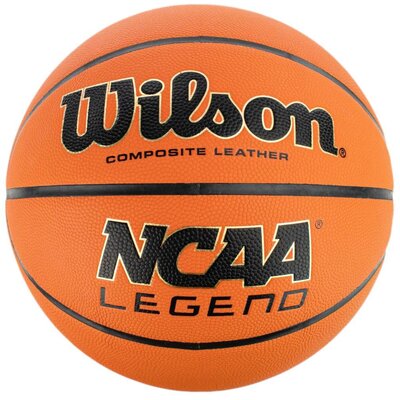 Wilson NCAA Legend Ball WZ2007601XB, unisex, piłki do koszykówki, Pomarańczowe