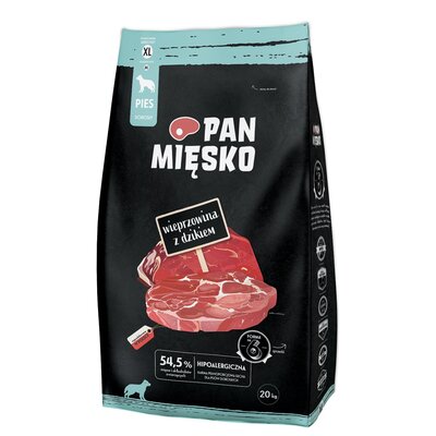 Pan Mięsko Wieprzowina z Dzikiem L 20kg