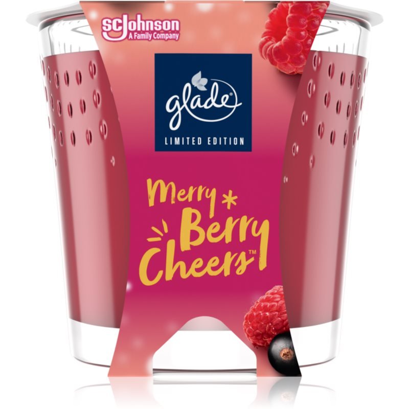 Glade Merry Berry Cheers Świeczka Zapachowa Z Zapachem Merry Berry Cheers 129 G