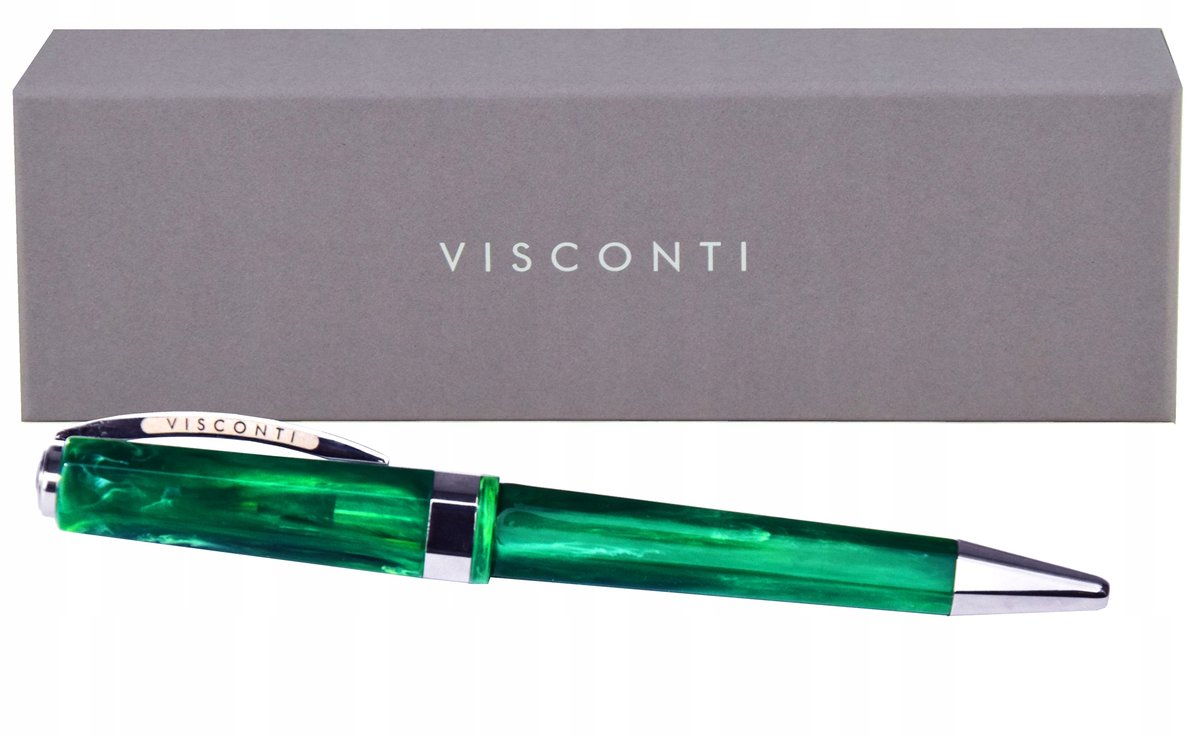 PREMIUM MARKOWY PIĘKNY ELEGANCKI DŁUGOPIS KULKOWY SKRĘTNY VISCONTI Opera