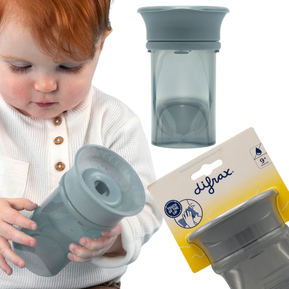 DIFRAX Kubek treningowy 360 stopni Stone 250 ml