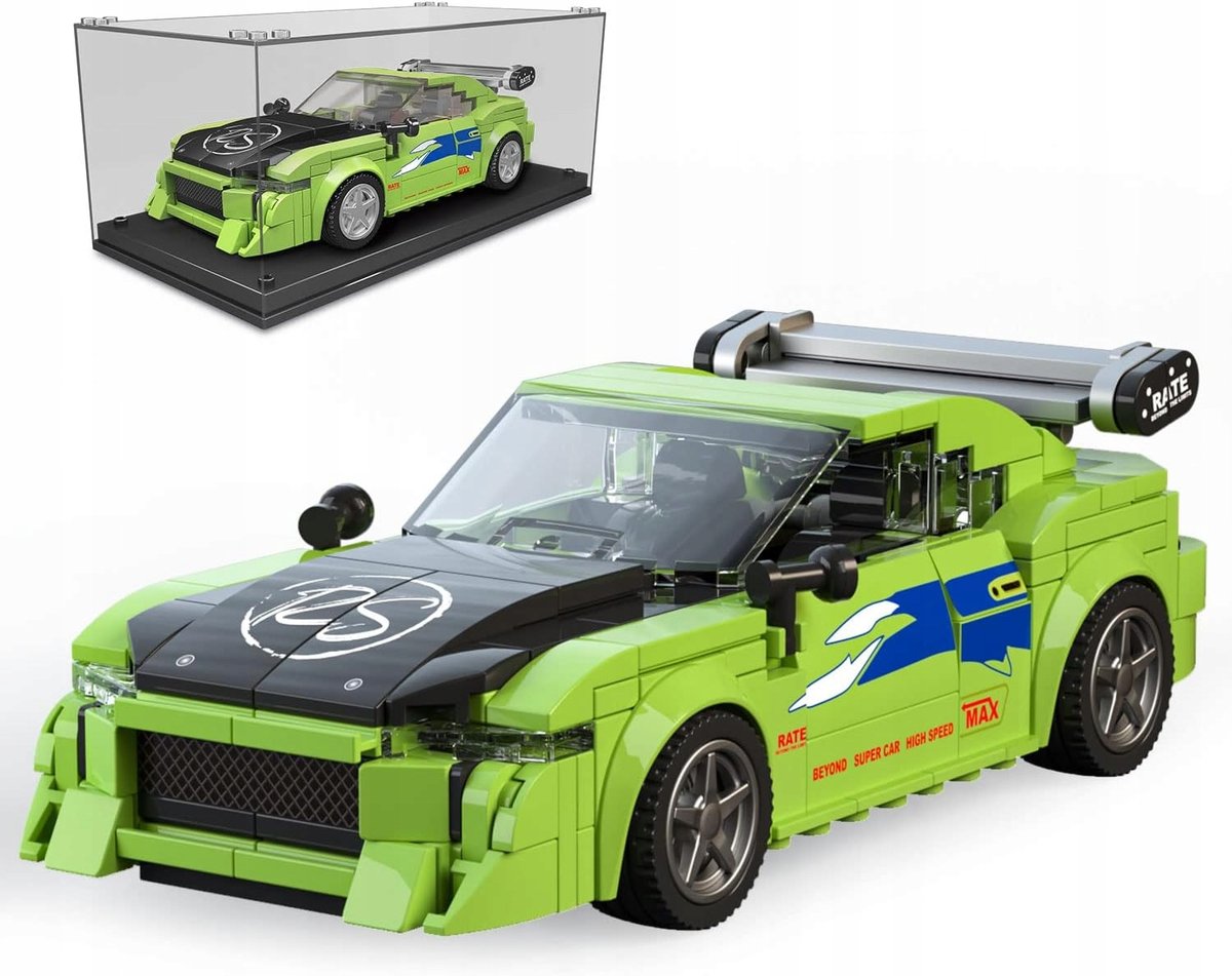 SZYBCY i WŚCIEKLI Mitsubishi ECLIPS ZESTAW KLOCKÓW Mould Kin FAST & FURIOUS