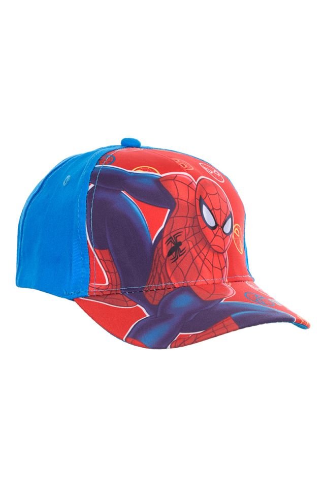 Spider-Man niebieska czapka z daszkiem licencja Marvel Avengers
