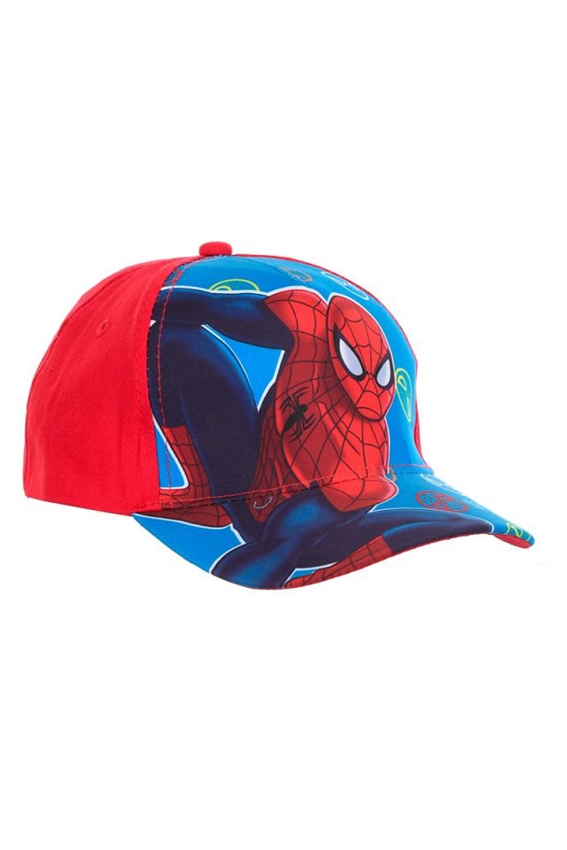 Spider-Man czerwona czapka z daszkiem licencja Marvel Avengers