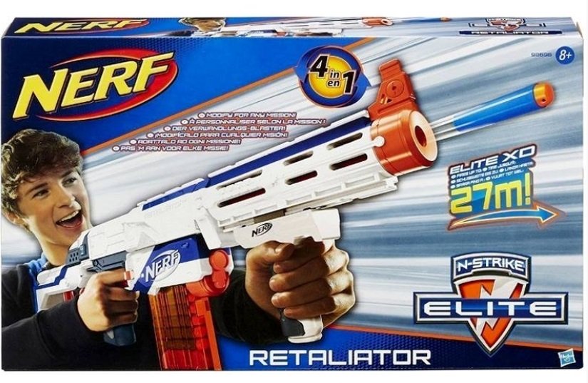 Nerf Pistolet na strzałki Hasbro RETALIATOR z magazynkiem Hasbro