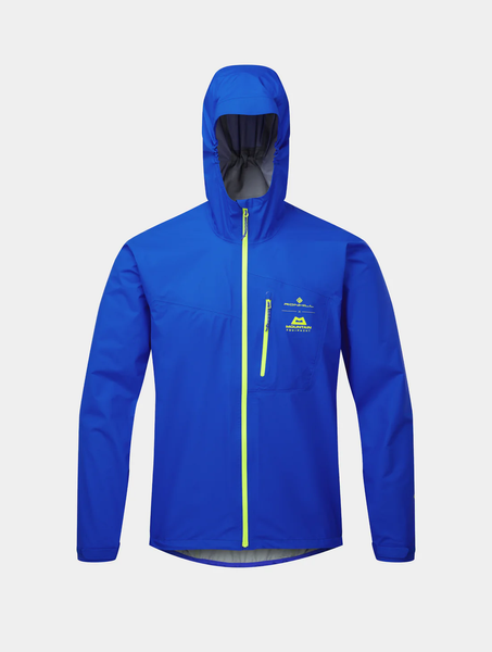 RONHILL Wodoodporna kurtka biegowa męska TECH GORE-TEX MERCURIAL JACKET azurite/citrus