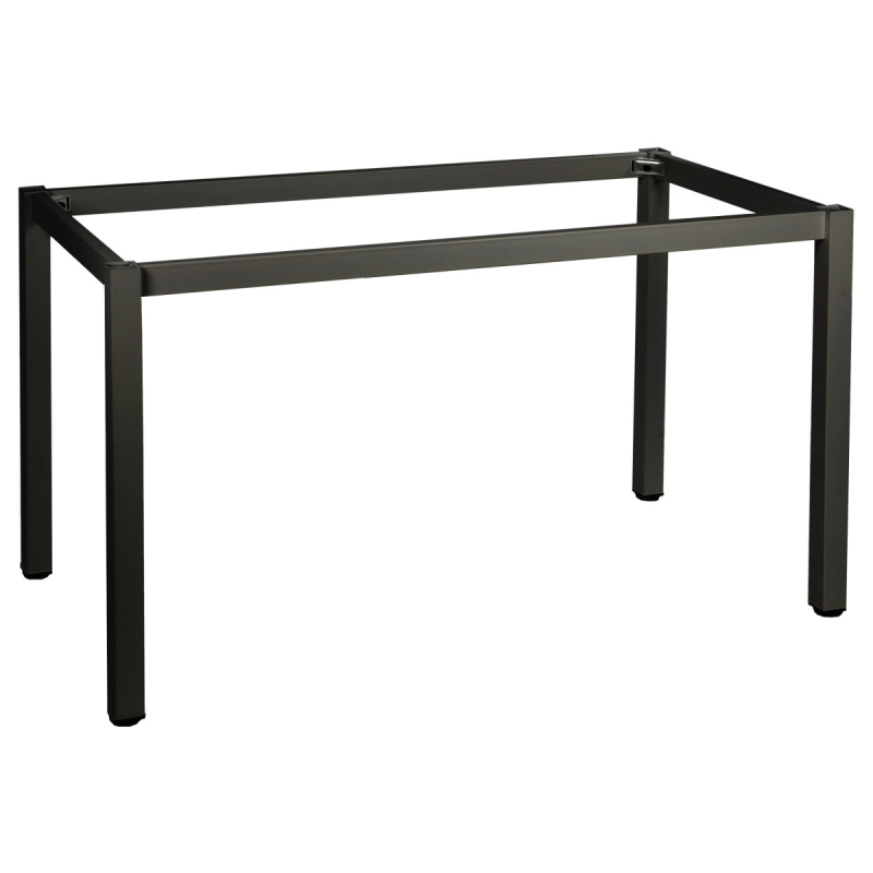 Stelaż do stołu i biurka A057/KC 176x76 cm, noga kwadratowa kolor czarny