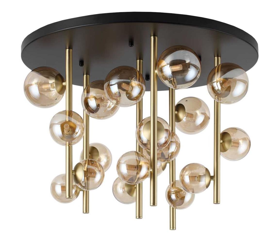 Ideal Lux - LED Żyrandol PERLAGE 18xG9/3W/230V złoty