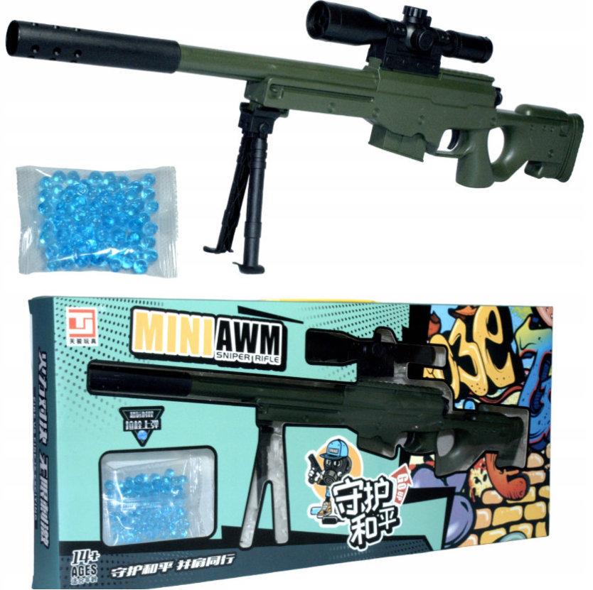 Mini SNAJPER Pistolet Pistolety żelowe