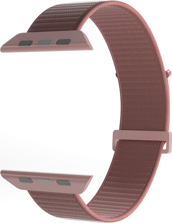Pasek PURO Nylon Sport Pasek do Apple Watch 38/40/41 mm różowy