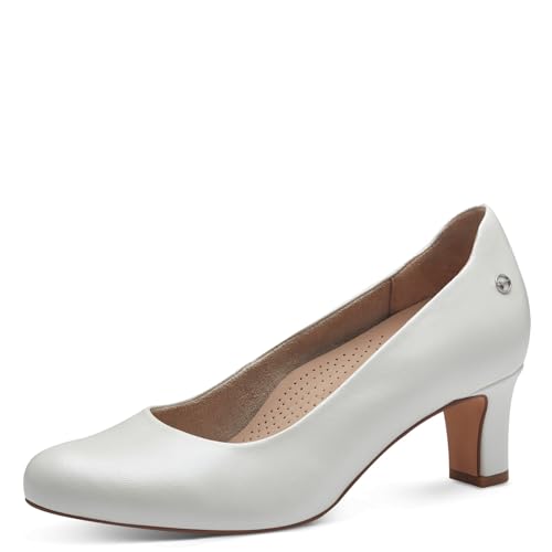 Tamaris Damskie czółenka 8-82403-42, perłowe, 40 EU szerokie, Pearlized, 40 EU Weit