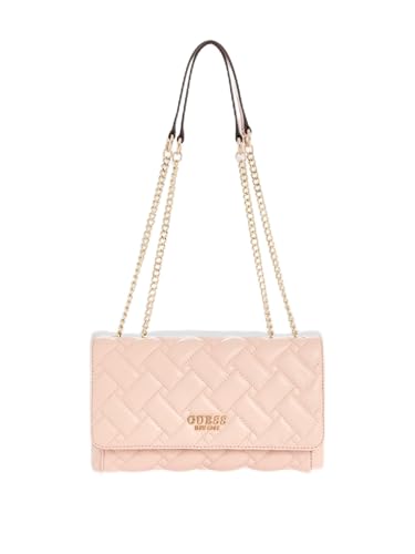 GUESS Damska klapa typu crossbody Alanna, jeden rozmiar, delikatna róża, Rozmiar Uniwersalny