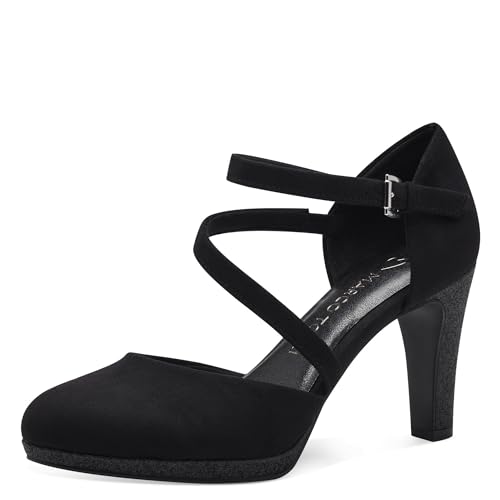 MARCO TOZZI Feel ME wkładka damska, miękka podszewka, wegańska, 2-24404-42 czółenka, Black Comb, 40 EU, czarny Comb, 40 EU