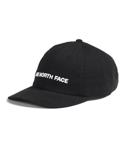 THE NORTH FACE Roomy Norm czapka baseballowa TNF Black-Washed-Poziome Logo Rozmiar uniwersalny