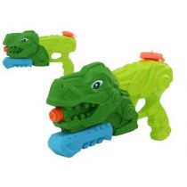 Pistolet na wodę Tyranozaur 1000 ml zielony Leantoys