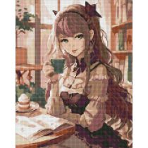 Ideyka Diamentowa mozaika - Wdzięczne piękno 40x50cm