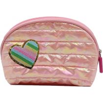 Kosmetyczka puffy różowa
