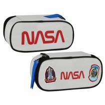 Starpak Piórnik saszetka owalna 1 zamek NASA popielata