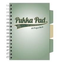 Kołozeszyt Pukka Pad A5 Project Book Sage kratka