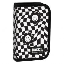Derform Piórnik 1-komorowy z wyposażeniem Backup Happy Face PB6SW14