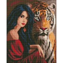 Ideyka Diamentowa mozaika - Siła piękna 40x50cm