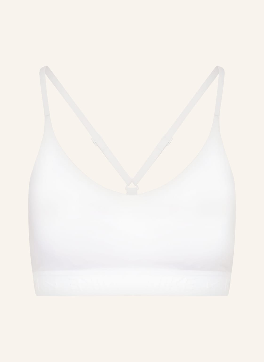 Nike Biustonosz Sportowy Indy weiss
