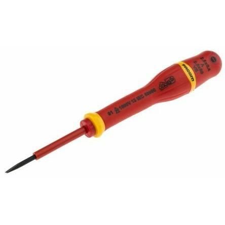 Wkrętak izolowany Protwist® 1000V do śrub z rowkiem 3,5x75mm długość całkowita 179mm - FACOM - AT3.5X75VE