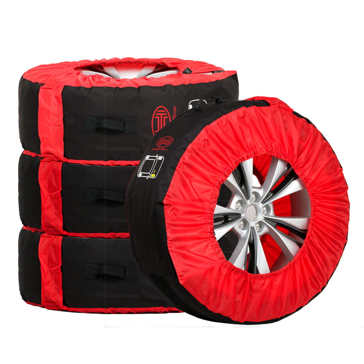 Torby Pokrowce na opony 4 sztuki SUV XL HEYNER WheelStar PRO