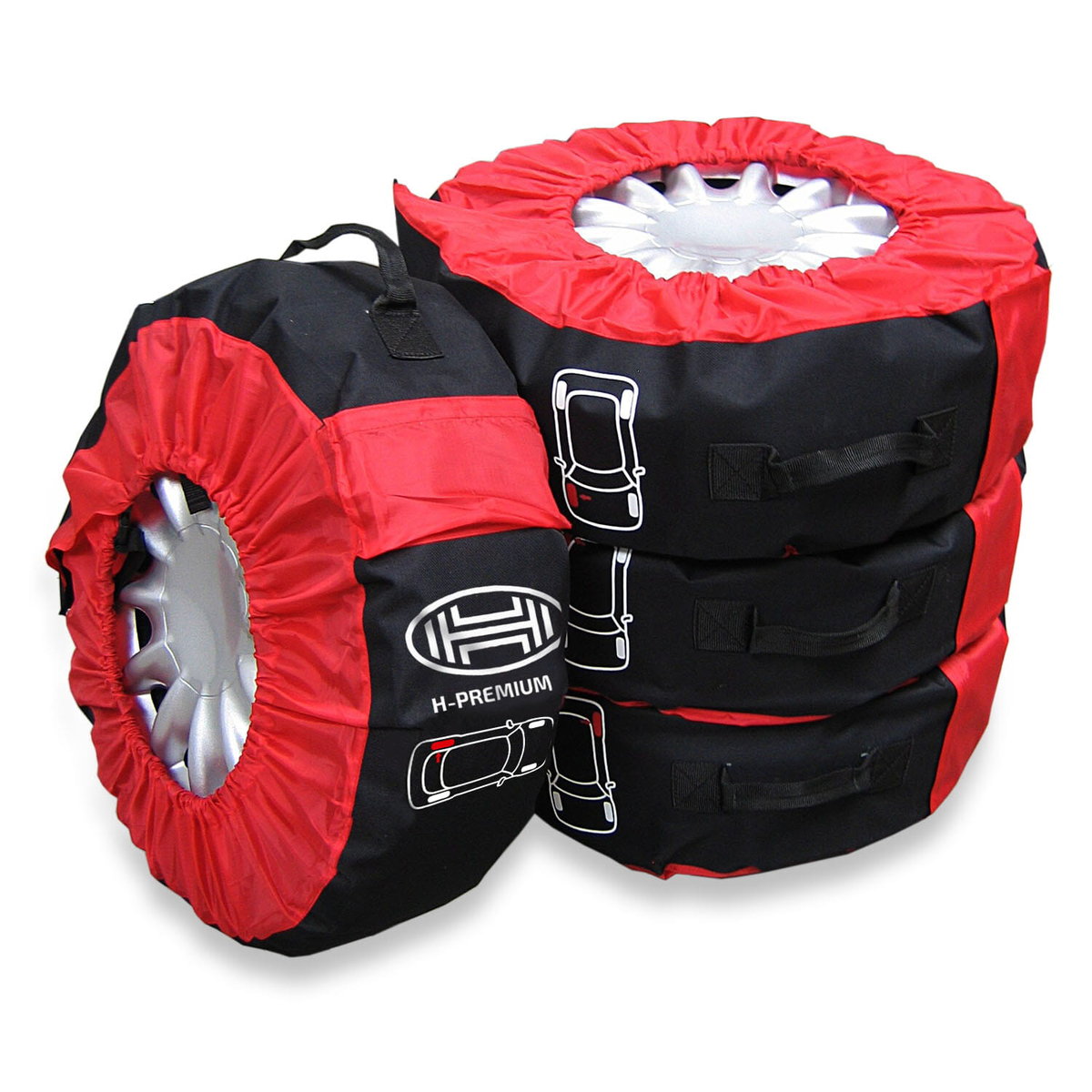 Torby Pokrowce na opony 4 sztuki M HEYNER WheelStar PRO